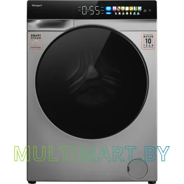 Стиральная машина Weissgauff WM 998 Full Touch DC Inverter Steam Silver